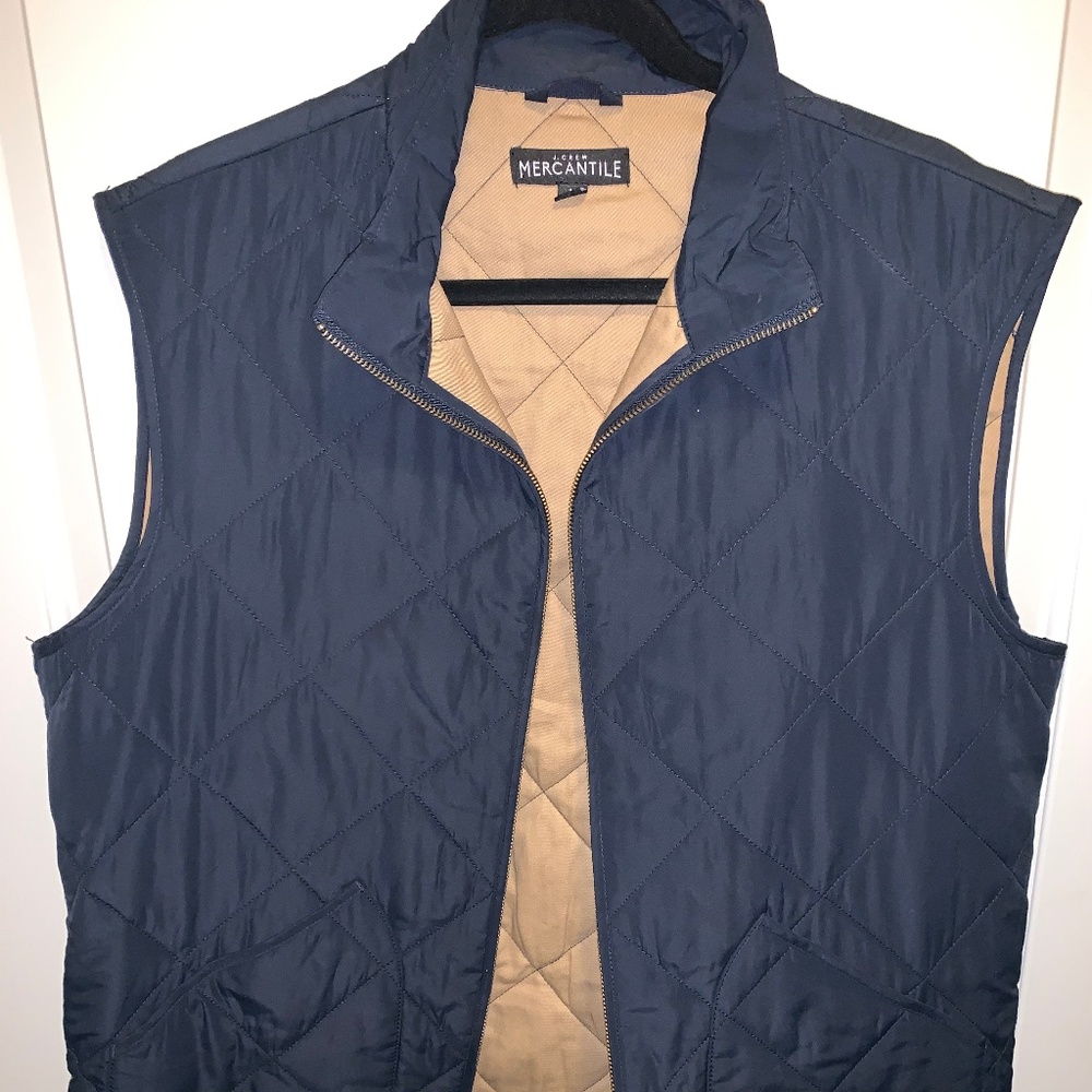 J Crew Navy Blue Vest